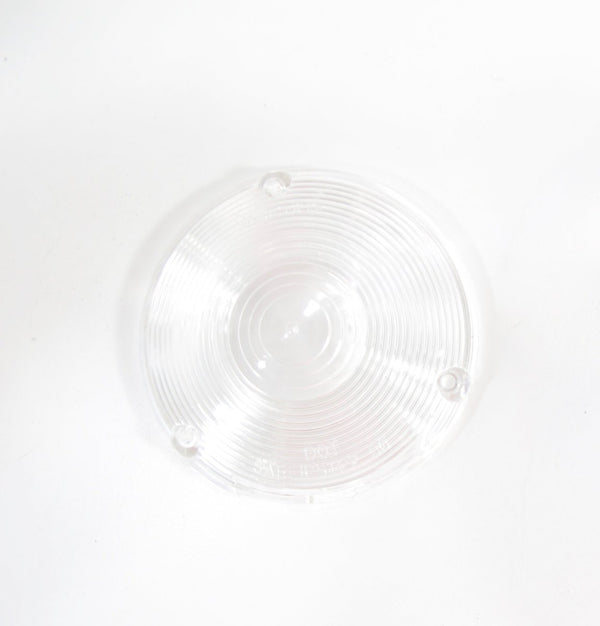 Airstream 1969 - Mid 1970s Round Tail Brake Light Gel Lens Opaque White - ZeereeZ