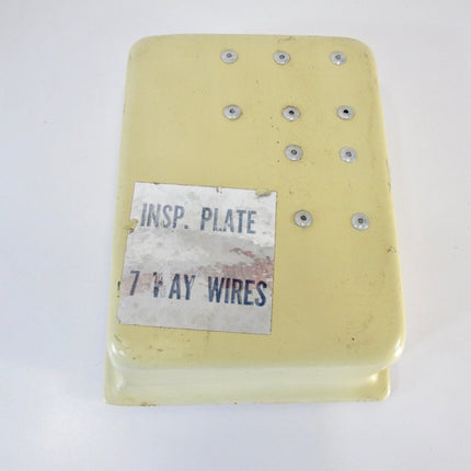Airstream 1970s 7 Pin Trailer Wire & Circuit Breaker Interior Cover Panel - ZeereeZ