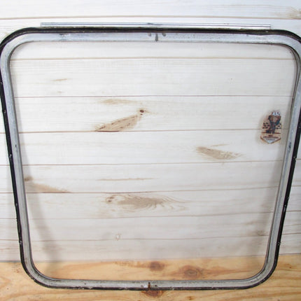 Airstream 31 x 30 - 1/2" Side Curved Single Pane Plexiglass Lexan Window + Sash for Late 70s - ZeereeZ