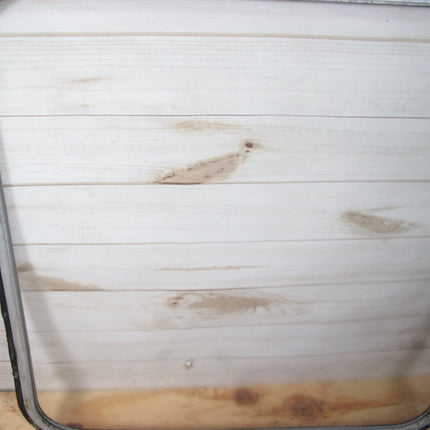Airstream 31 x 30 - 1/2" Side Curved Single Pane Plexiglass Lexan Window + Sash for Late 70s - ZeereeZ