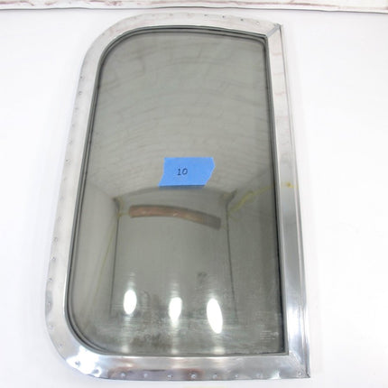 Airstream Curb Side Front Double Pane Glass/Glass Curved Wing Window for Mid 70s + Trailer - ZeereeZ