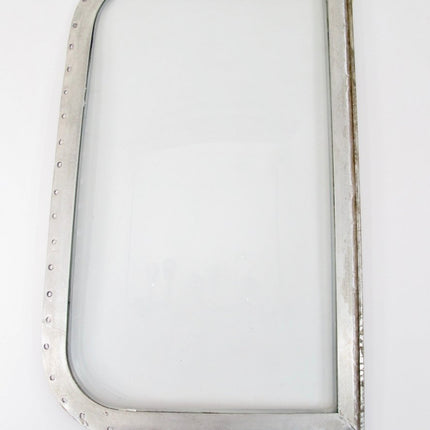 Airstream Curb Side Front Single Pane Glass Curved Wing Window for 1969 - Mid 70s - ZeereeZ