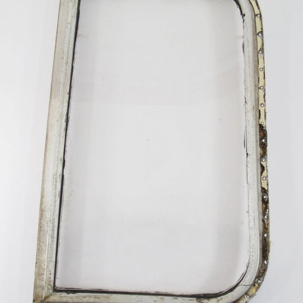 Airstream Curb Side Front Single Pane Lexan Plexiglass Curved Wing Window for 1970s - 80s Trailers - ZeereeZ