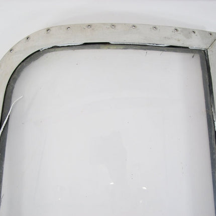 Airstream Curb Side Front Single Pane Lexan Plexiglass Curved Wing Window for 1970s - 80s Trailers - ZeereeZ