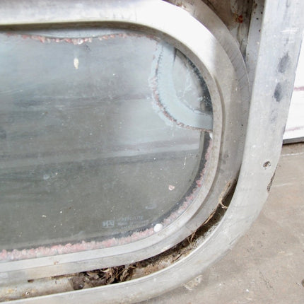 Airstream Double Pane Dual 30 - 1/2 Awning Stack Double Window Frame 1990s+ - ZeereeZ