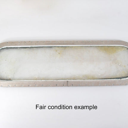 Airstream Double Pane Glass/Plexi Flat Fixed Lower Stack Window Mid 70s + - ZeereeZ