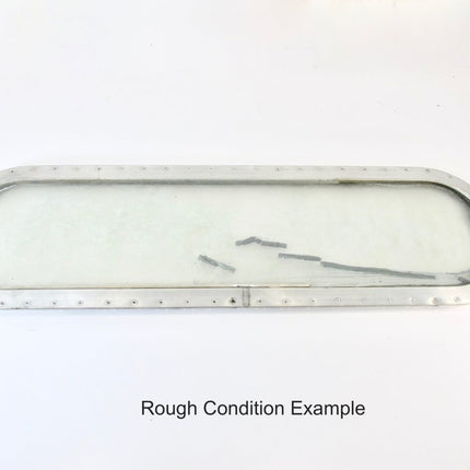 Airstream Double Pane Glass/Plexi Rounded Vista View Window 1970 - 1980s - ZeereeZ