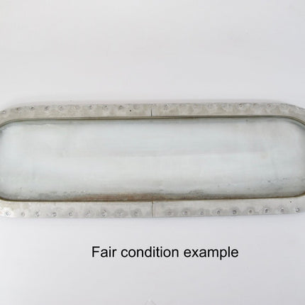 Airstream Double Pane Glass/Plexi Rounded Vista View Window 1970 - 1980s - ZeereeZ