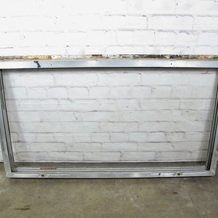 Airstream Front Center Large Double Pane Glass/Plexi Window Assembly w/ Hinge Mid 70s + - ZeereeZ
