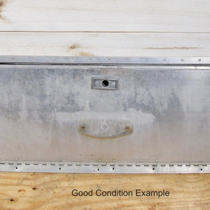 Airstream Large Rear Trunk Compartment Access Door Hatch Door Assembly 43 - 1/4 x 12 - 1/2 - ZeereeZ