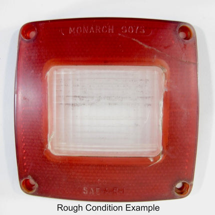 Airstream Late 70s - 00s Monarch Square Tail Reverse & Brake Light Gel Lens - ZeereeZ