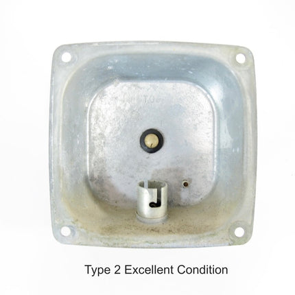 Airstream Late 70s + Left/Right Curb/Street Side Steel 4 - 1/4" Square Tail Light Cup Can - ZeereeZ