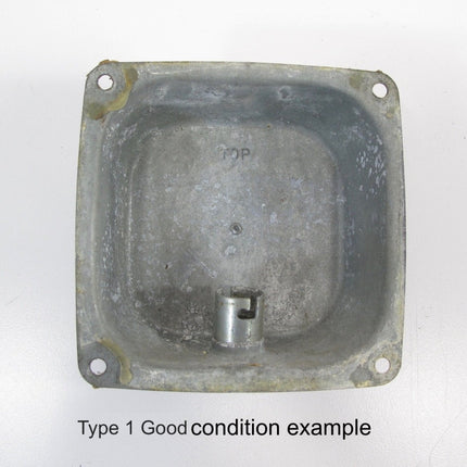 Airstream Late 70s + Left/Right Curb/Street Side Steel 4 - 1/4" Square Tail Light Cup Can - ZeereeZ