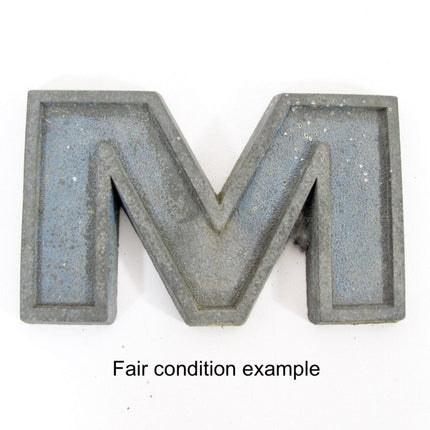 Airstream Logo Badge 2 Inch Letter M from a Vintage Trailer - ZeereeZ