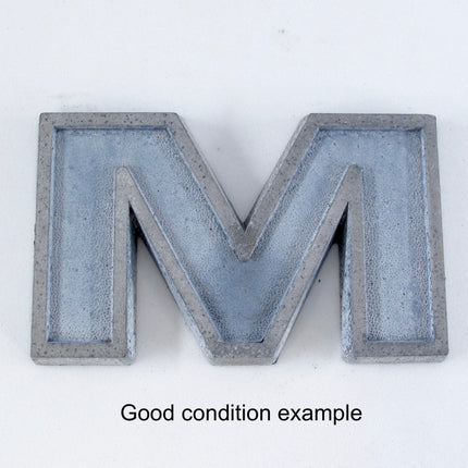 Airstream Logo Badge 2 Inch Letter M from a Vintage Trailer - ZeereeZ