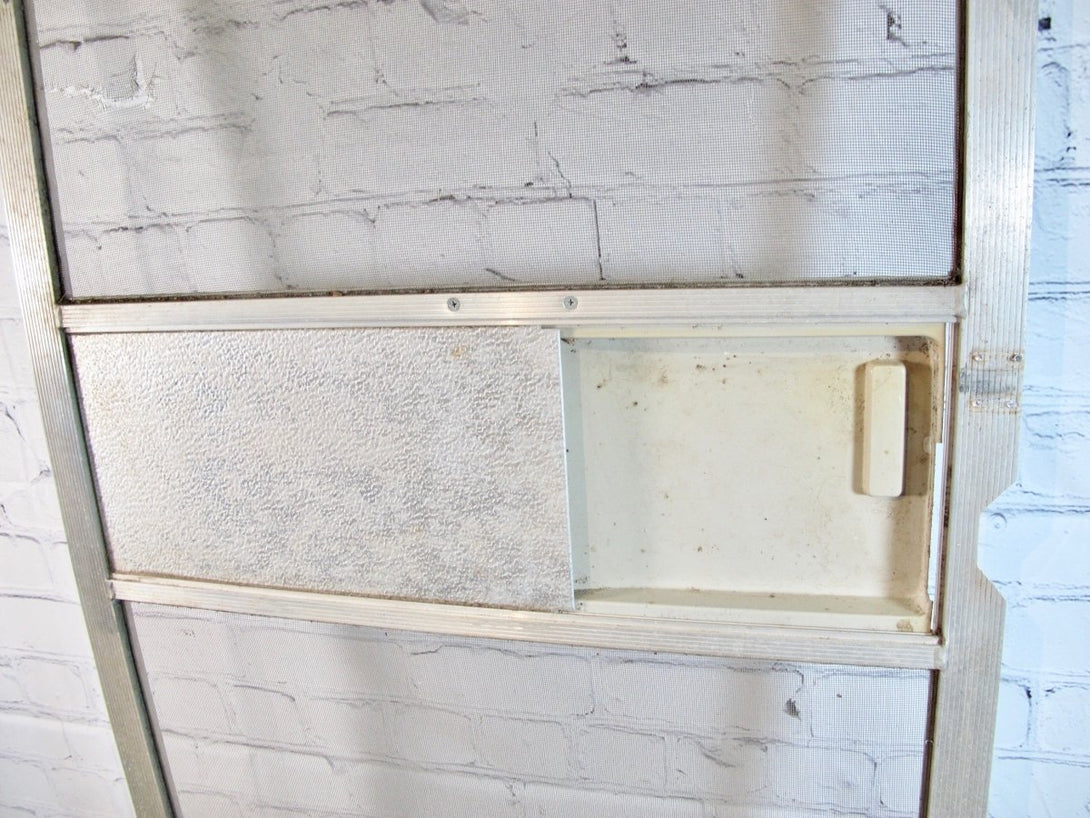 Airstream Original Aluminum 2 Hinge Screen Door 1980s & 90s - ZeereeZ