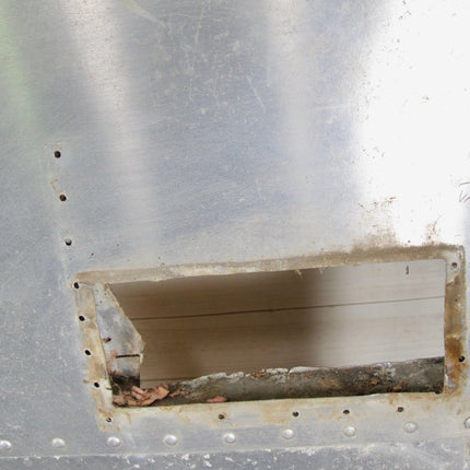 Airstream Original Aluminum Camper Single Hinge Entry Door from 1970s Trailer - ZeereeZ
