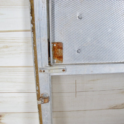 Airstream Original Replacement Aluminum Single Hinge Screen Door for 1970s Campers - ZeereeZ