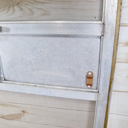 Airstream Original Replacement Aluminum Single Hinge Screen Door for 1970s Campers - ZeereeZ