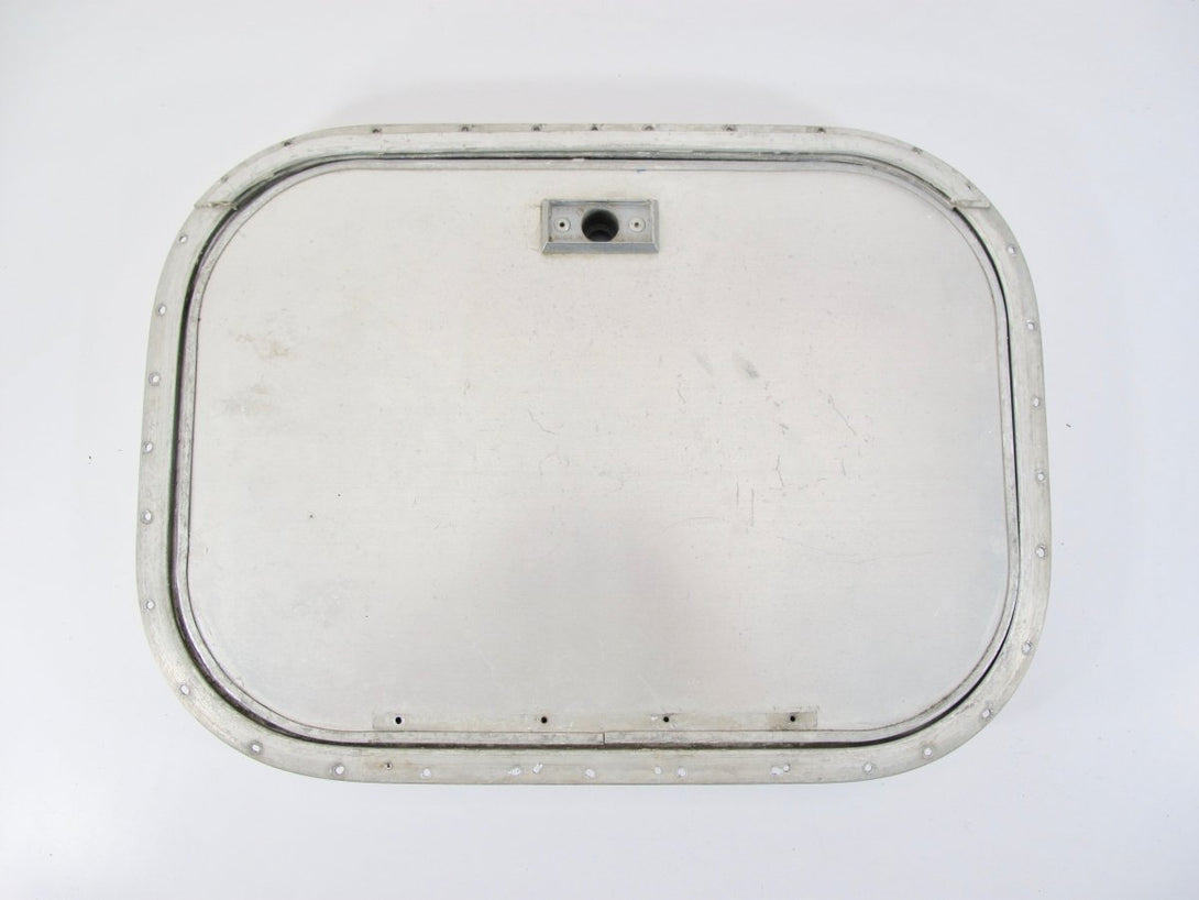 Airstream Replacement Vented Access Storage Door Refrigerator Hatch Assembly for a 70s - 80s Trailer 20 x 12 - 1/2 - ZeereeZ