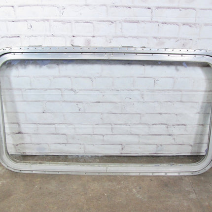 Airstream Single Pane Glass Rear Window Assembly for Mid 1970s Trailers 43 - 1/2" - ZeereeZ