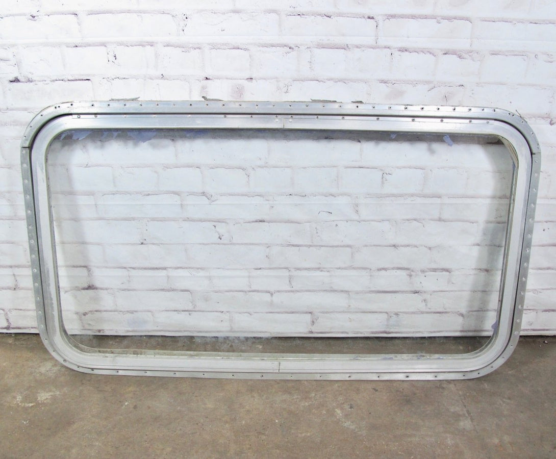 Airstream Single Pane Glass Rear Window Assembly for Mid 1970s Trailers 43 - 1/2" - ZeereeZ