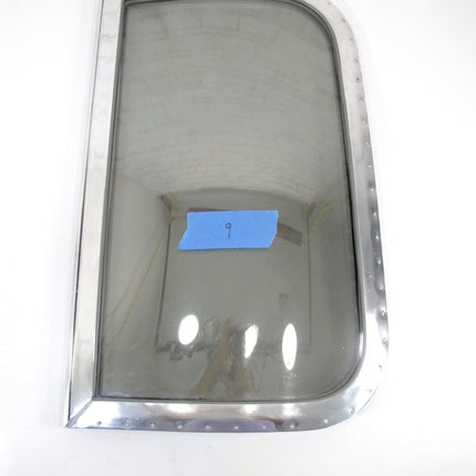 Airstream Street Side Double Pane Glass/Glass Curved Wing Window for Mid 70s + Trailers - ZeereeZ