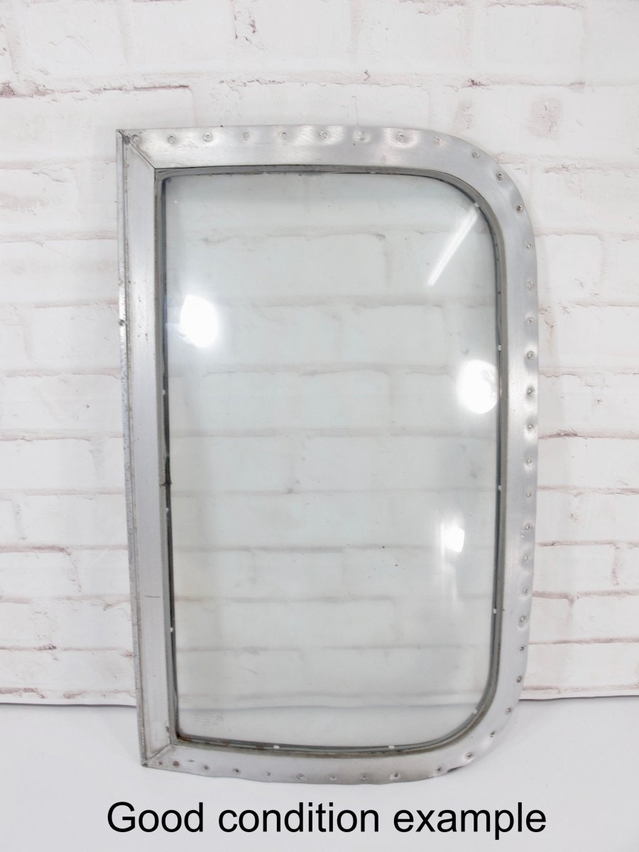 Airstream Street Side Double Pane Glass/Glass Curved Wing Window for Mid 70s + Trailers - ZeereeZ