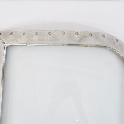 Airstream Street Side Front Single Pane Glass Curved Wing Window for 1969 - mid 70s Trailers - ZeereeZ