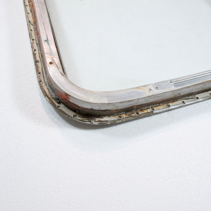Airstream Vintage Single Pane Curved Glass Side Awning Window Assembly 30 - 1/2 x 22 1969 - Mid 70s - ZeereeZ