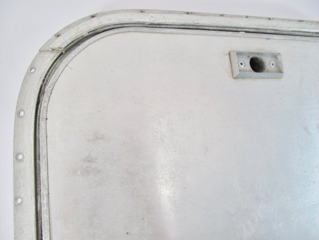 Airstream Vintage Trailer Fridge / Storage Access Fridge Door Hatch Assembly 20 x 14 - ZeereeZ