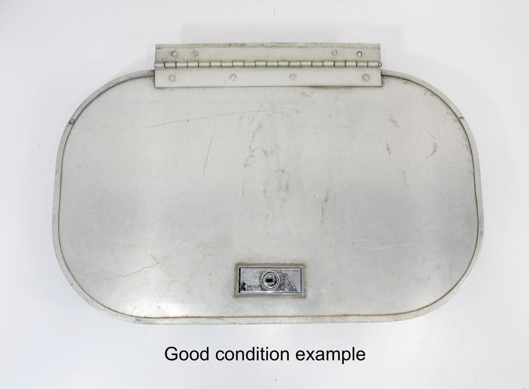 Airstream Vintage Trailer Storage Access Door Hatch Assembly 18 - 1/2 x 11 - ZeereeZ