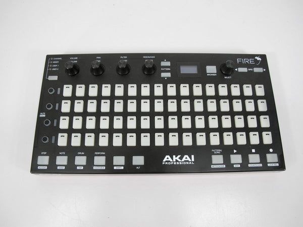 Akai Fire Professional USB MIDI Controller for FL Studio with 64 RGB Clip/Drum Pad - ZeereeZ