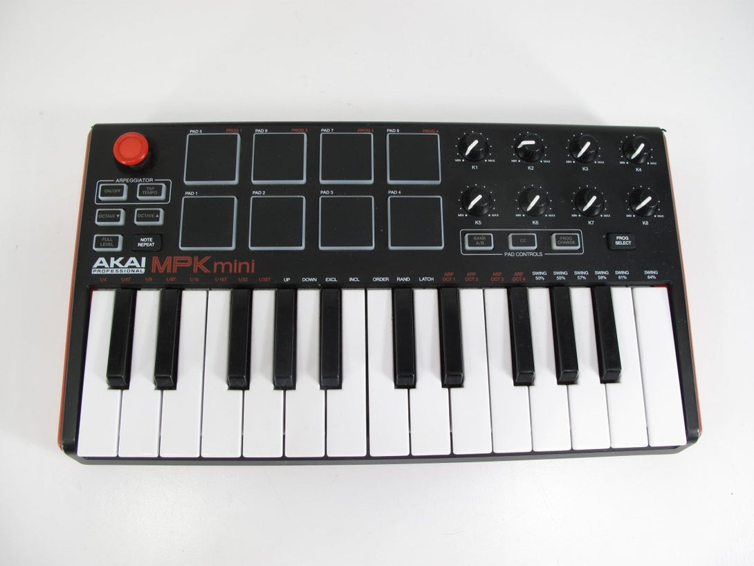 Akai Professional MPK mini MKII MK2 Compact Keyboard Pad Controller - ZeereeZ