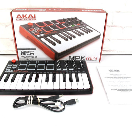 Akai Professional MPK mini MKII MK2 Compact Keyboard Pad Controller - ZeereeZ