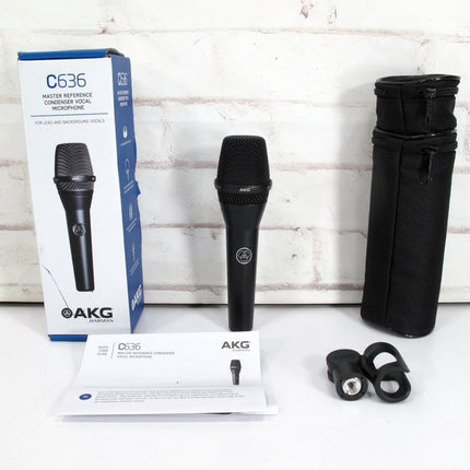 AKG C636 Master Reference Handheld Vocal Condenser Microphone - ZeereeZ