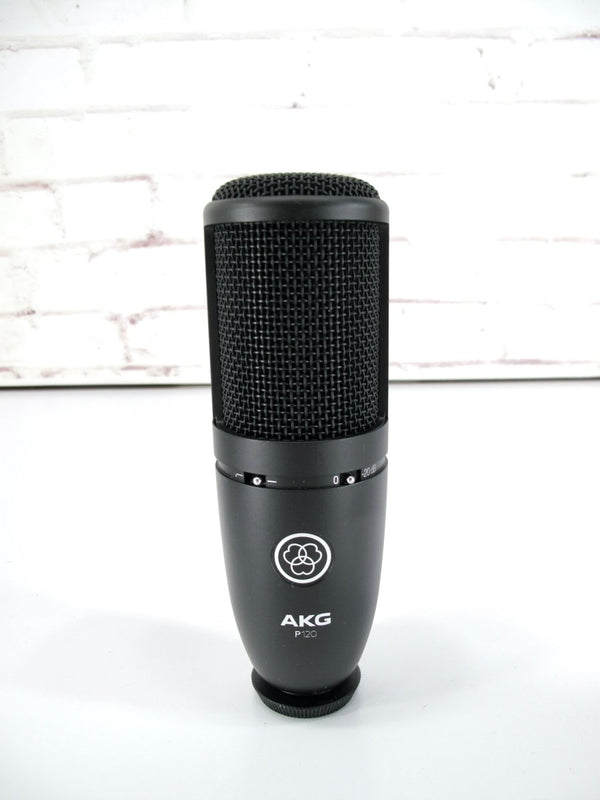 AKG P120 Studio Condenser Recording/Live Streaming Microphone Professiona - ZeereeZ