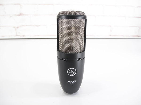 AKG P220 Large Diaphragm Studio Condenser Recording Mic Microphone - ZeereeZ