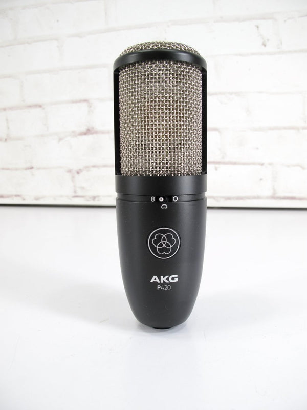 AKG P420 Multi - Patter Large Diaphragm Studio Condenser Recording Mic Microphone - ZeereeZ