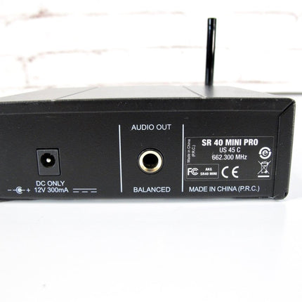 AKG Pro Audio WMS40 Mini Vocal Set BD US 45C Wireless Microphone System - ZeereeZ