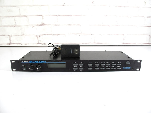 Alesis Quadraverb 20Khz MIDI Controlled Multi Effects Processor w/ Power Cord - ZeereeZ