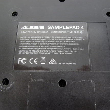 Alesis SAMPLEPAD4 4 Pad Percussion and Sample Triggering Instrument - ZeereeZ