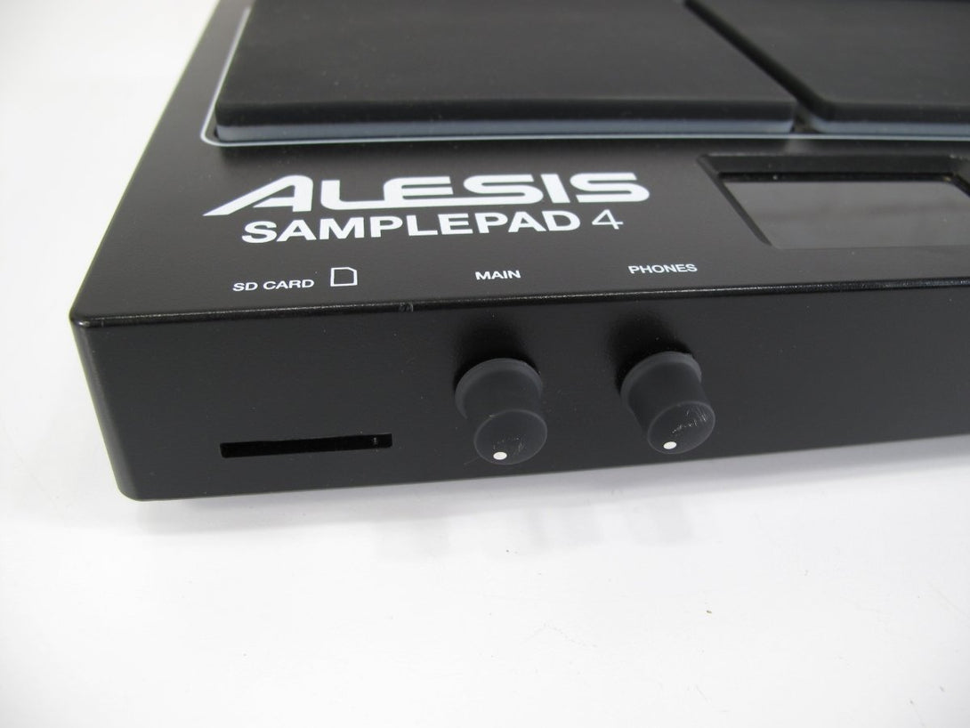 Alesis SAMPLEPAD4 4 Pad Percussion and Sample Triggering Instrument - ZeereeZ