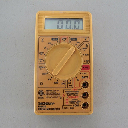 All Sun EM830 Digital Multimeter Electrical Testing Tool - ZeereeZ
