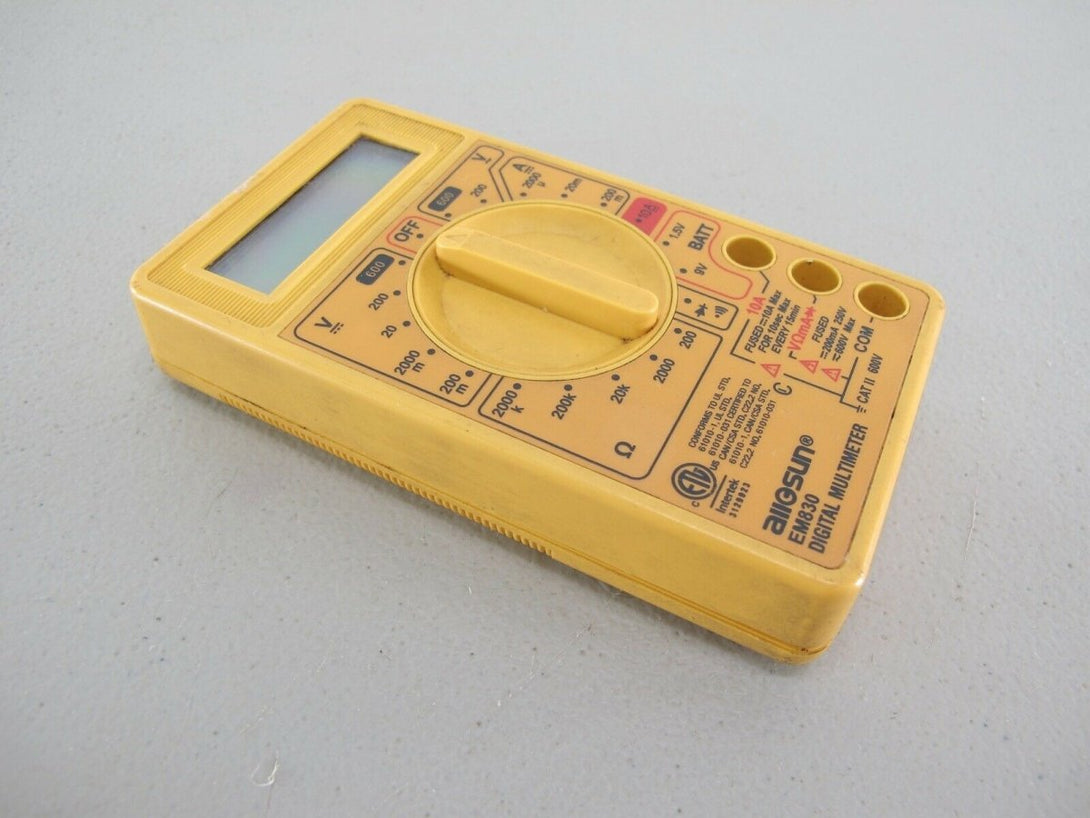 Using Multimeter Em830 Model All Sun EM830 Digital Multimeter Electrical Testing Tool – ZeereeZ