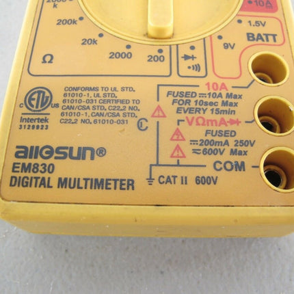 All Sun EM830 Digital Multimeter Electrical Testing Tool - ZeereeZ