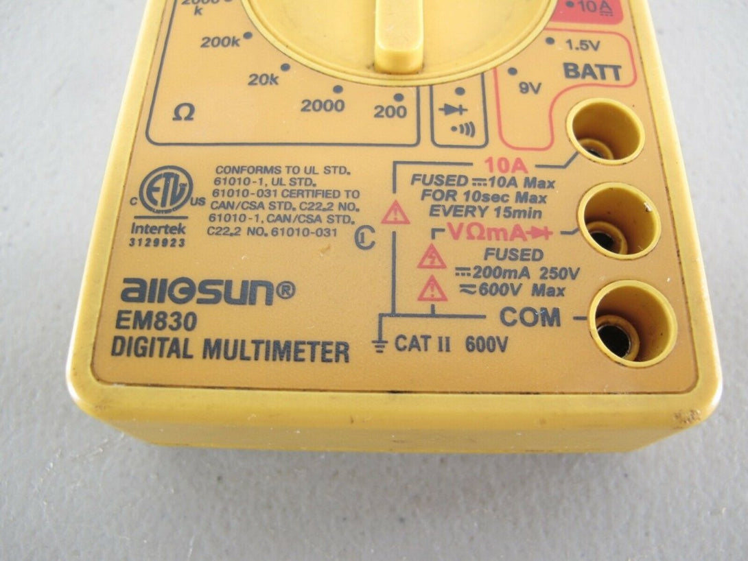 Using Multimeter Em830 Model All Sun EM830 Digital Multimeter Electrical Testing Tool – ZeereeZ