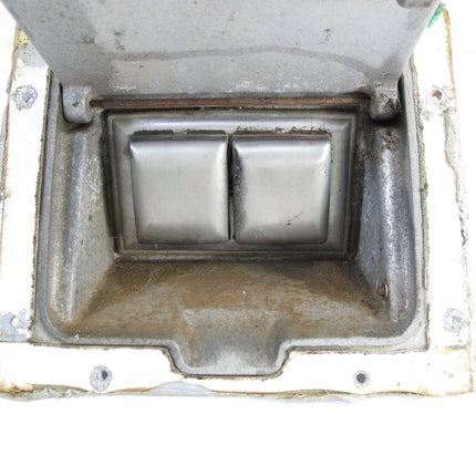 Aluminum Exterior AC Power Outlet Receptacle for 1970s - 80s Airstream Trailers - ZeereeZ