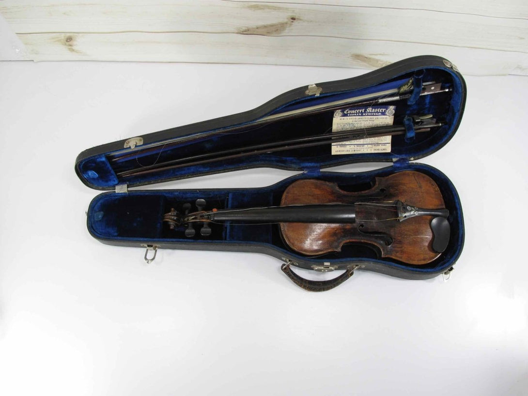 Amati Markneukirchen Schonbach Dutzendarbeit Late 1800s Full Size Violin - ZeereeZ