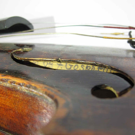 Amati Markneukirchen Schonbach Dutzendarbeit Late 1800s Full Size Violin - ZeereeZ